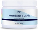 BioPure Artemisin&Garlic - Artemisin&有機ニンニクパウダーSuppositoriesブロードスペクトラムマイクロバイオムバランスをサポートするOrganosulfur化合物で豊富– 30のSuppositories
