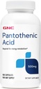 GNCパントテン酸500mg、100カプセル、エネルギー代謝のサポート