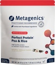 Metagenics Perfect Protein Pea & Rice - Plant-Based Protein Powder with 20g Protein & 3.5g BCAAs - Supports Muscle Growth & Recovery - Non-GMO, Gluten-Free, Dairy-Free - Vanilla - 30 Servings