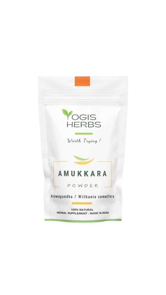 YOGIS HERBS Amukkaraパウダー(Withania Somnifera) - Aswagandha Rootパウダー1Lbフレッシュ&ピュア