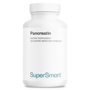 Supersmart - 1日あたりのパンクレアチン10X 4000(エクストラ強度) - 消化酵素サプリメント - プロテアーゼ、リパーゼ、アミラーゼ、トリプシン - 健康な消化サポート | 非GMO&グルテンフリー - 120 DRカプセル