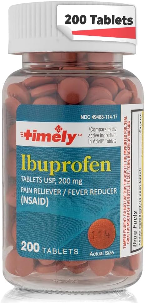 株式会社タイムキャップ LABS 時機を得たIbuprofen 200mg 200のタブレット- (NSAID)頭痛のための痛みの軽減の丸薬、歯の痛み、筋肉痛、関節炎の苦痛、ボディ痛み