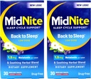ミディナイト睡眠補助金、30チャイブルチェリータブレット(2のバリューパック)