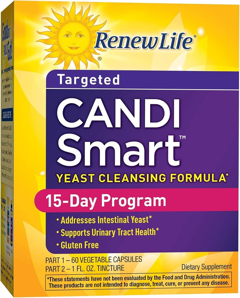 Renew Life Candismart - 15日間プログラム、2パートキット