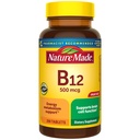 自然はビタミンB12 500 mcg、エネルギー代謝サポートのための食事療法の補足、200のタブレット、200の日の供給をしました