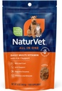 NaturVetオールインワン犬のサプリメント - 共同サポート、消化、皮膚、コートケア用 - ミネラル、オメガ3、6、9と犬のマルチビタミン - 犬のための無料ビタミン - 13オンスパウダー