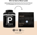 ProMix栄養カゼインプロテインパウダー - 草フェッド、牧草上げ、スローリリース25g Micellar Casein - 5.4g BCAAsグルテンフリー、砂糖フリー、大豆フリー - 風味なし、5lb