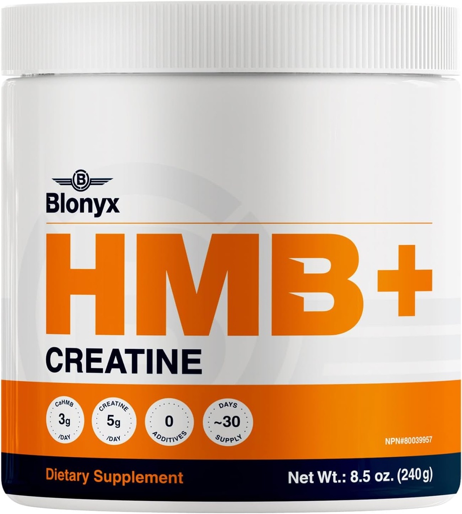 HMB +クレアチンサプリメント - 強化強度、パワー&リカバリのための3gデイリーHMB、高強度アスリート、30日の供給に最適