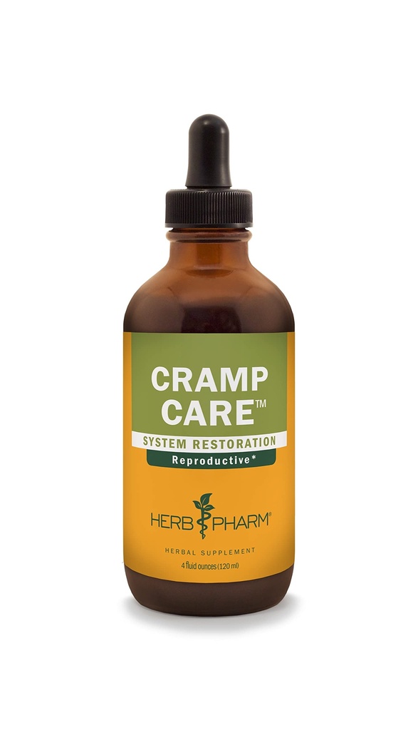 Herb Pharmのクランプの心配の健康な月経周期、4 Ozを支える液体の草のエキスの低下