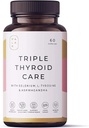 Palak Note Miduty Triple Thyro Care - Selenium、Sea Kelp、L-Tyrosine、亜鉛、Ashwagandha、B1(60カプセルのパック)