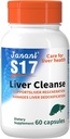 Jananl Liver Cleanse Detox & Repair Milk Thistle Liver-Liver Protection Liquid is Rich in Silymarin and FDP Cell Energy Liquid,with 15 Bottles totaling 7.5 FI oz - Clearing