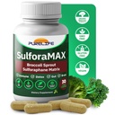 SulforaMAX - Sulforaphane Broccoli免疫サプリメント - [Formerly Regen-X] - 免疫サポート、心臓、肝臓、脳の健康サプリメント - ビーガン、非GMO、10,000 MCG Sulforaphane(30ベジタリアンカプセル)