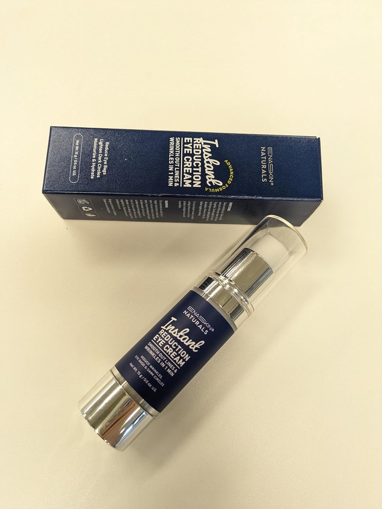 EnaskinのNaturalsの即刻の反老化の目のクリーム:60sの暗い円、良いラインおよびパフィーのための急速な気球の目の締める物、良いラインおよび目の袋のための目のクリームの下で反老化