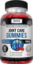 Kaya Naturals Mobility Care Gummies for Back, Knees & Hands - 柔軟性サポート - Glucosamine Gummies 女性と男性のための最高の免疫サポート - 60カウント