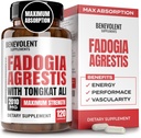 Fadogia Agrestis 1500mg [最高純度] + トンカットアリと高吸収サプリメントのためのBioPerine® - 増加スタミナ、リーン筋肉の成長と回復、ブーストドライブ3rdパーティーテスト120カプセル