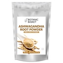 植物バスケットのashwagandhaの根の粉5ポンド、注入口無し、添加物無し、高度に浄化される 活動的なwithanolides、GMO無し、グルテンフリー