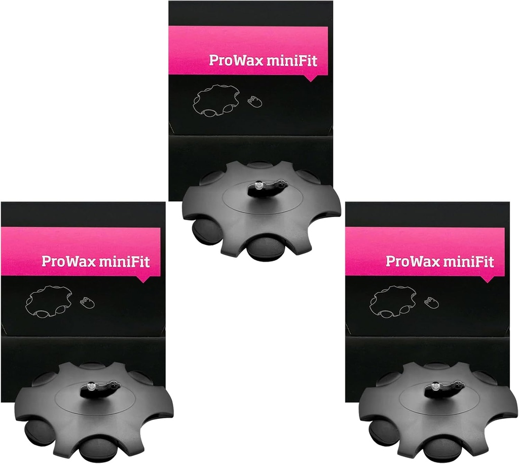 (18 PC)ミニフィットのProwaxワックスガードは、Oticon補聴器、Oticon Minifit補聴器の交換部品は、クリーニングキットアクセサリー(3パック)