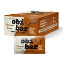 Obi Bar Chocolate Almond - Protein and Oat Fiber Bar | All-Natural | 持続的なエネルギー | 軽くて甘い味 | 100% Cocoa, Almond Chunk | AVOCADO OIL | 卵白たんぱく | 大豆フリー・乳製品無料・砂糖なし | 2.4oz, 12パック