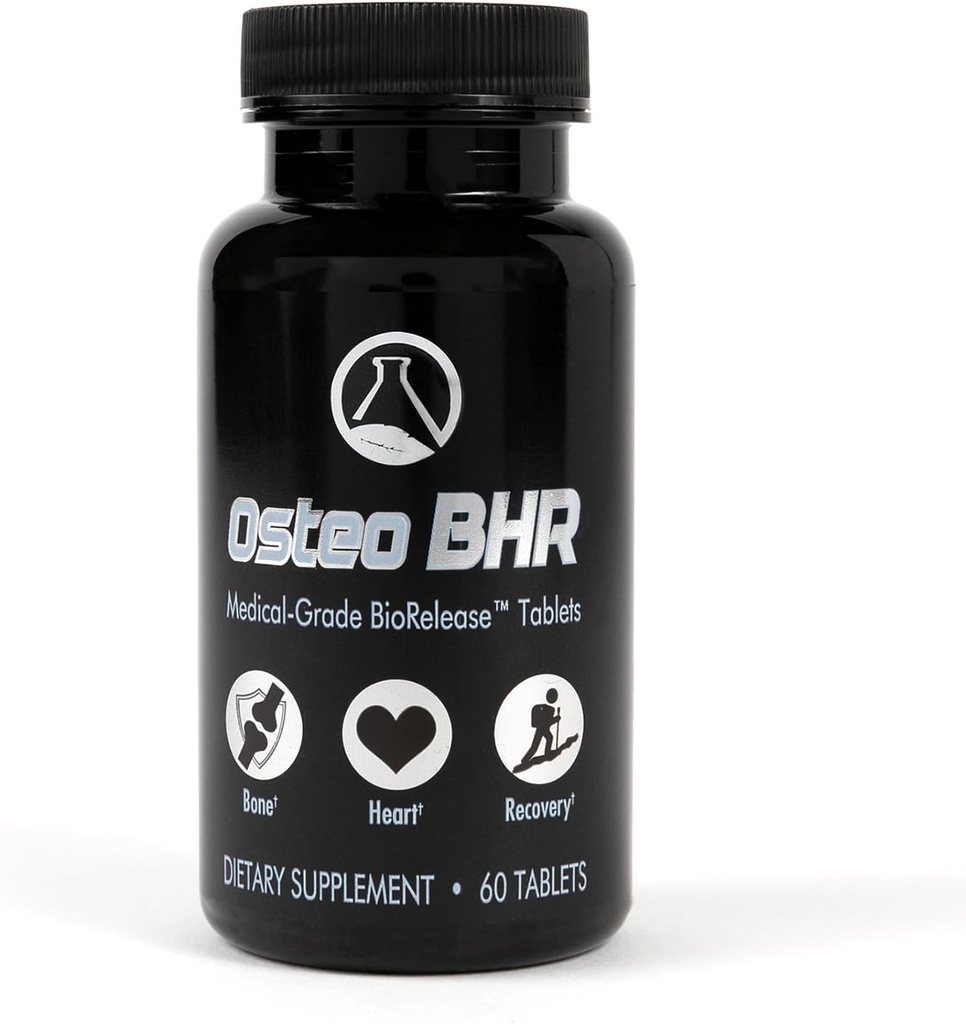 Osteo BHR - 60 Ctの骨の修理補足w Ipriflavone、カルシウム、マグネシウム、ほう素、ビタミンK2及び骨の健康及び回復のためのD3。 健康な心と動脈の最適なカルシウム利用