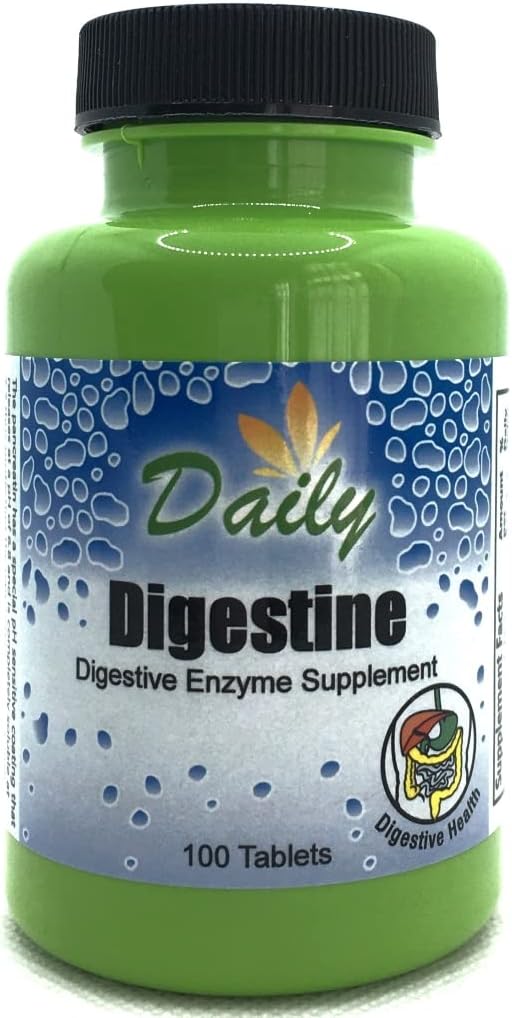 Daily Manufacturing Digestine™ (Digestive Enzymes Mycozyme, Pancreatin, Papain, Acid Stable Protease, Betaine HCl, Iron Bile Salts)