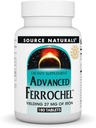源のNaturalsの高度のFerrochel、鉄- 180のタブレットの27のmgを収穫する食事療法の補足