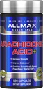 AllMAXエッセンシャルアラチドオン酸+ - 120カプセル - 強度の増加と耐久性の改善 - グルテンフリーグルテンフリー - 30サービング