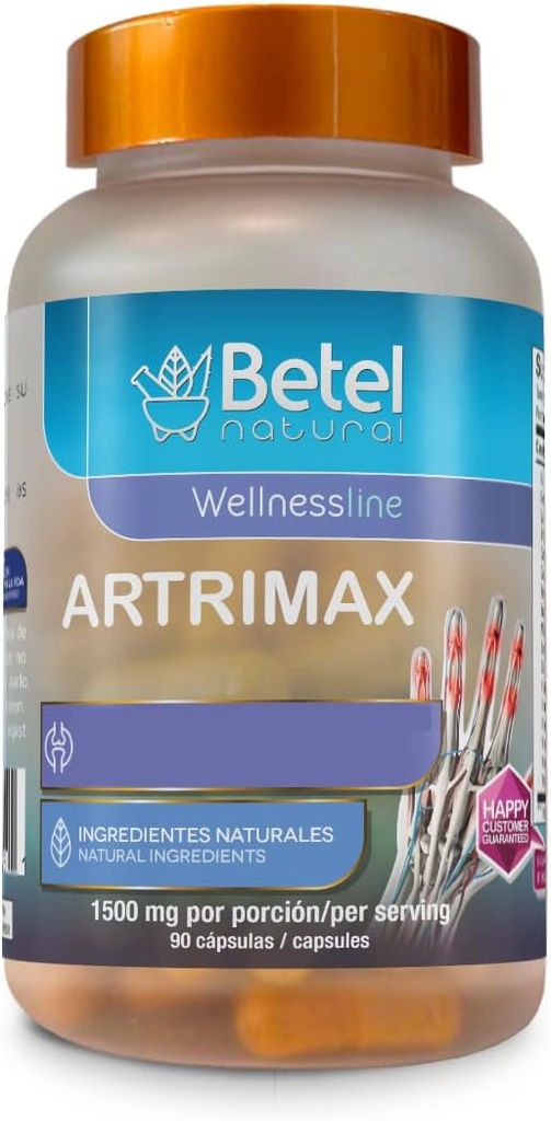 Betelの自然なArtrimaxの優れたアルニカ、クルクマ、健康な接合箇所のためのグルコサミン- 90のカプセル