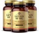 Solgar Lutein 40 mg、30 Softgels(3)のパック - サポート目の健康 - 助けは青いライトをろ過します - FloraGLO Lutein - グルテンフリーグルテン - 90 総サービング
