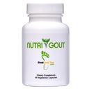 NutriGout の尿酸のクレンジングの補足 w/Turmeric、Celery の種、Bromelain、ミルクのアザミ、Dandelion および Chanca Piedra、500 mg の 60 のベジタリアンのカプセル 各
