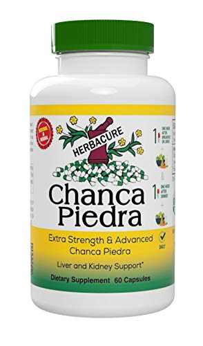 Chanca Piedra 500のmg 60のカプセル(石造りのブレーカ) - キドニーのために、石および尿の健康、腎臓の石造りの補足