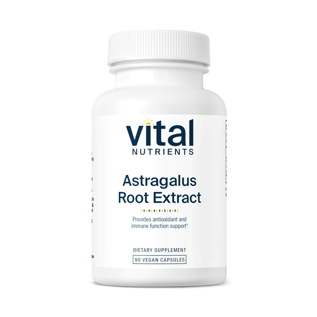 Vital Nutrients - Astragalus Root抽出物 - ビーガン式 - 免疫システムのためのハーブサポート - 90 ボトルあたりのベジタリアンカプセル - 300 mg
