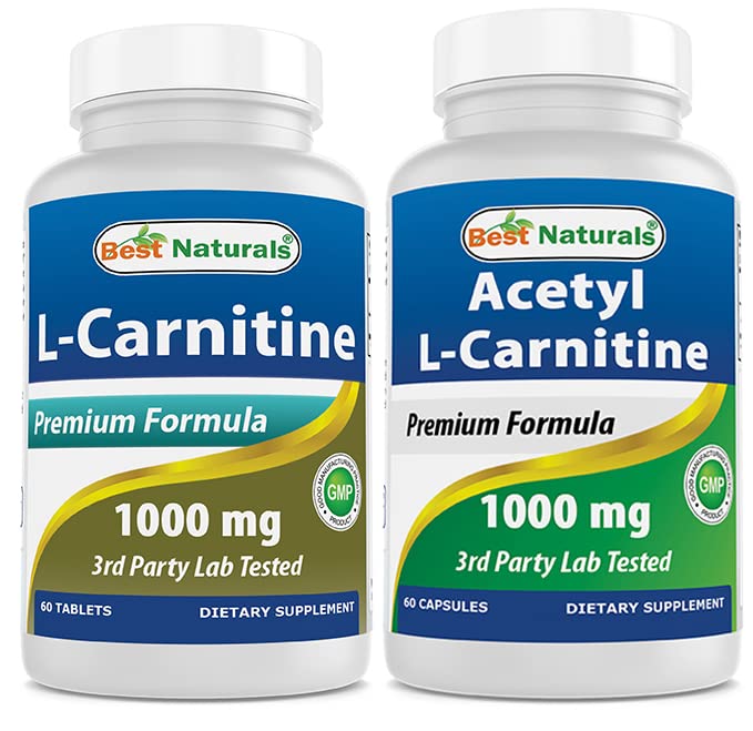 ベストナチュラルL-カルニチン1000mg&アセチルL-カルニチン1000mg