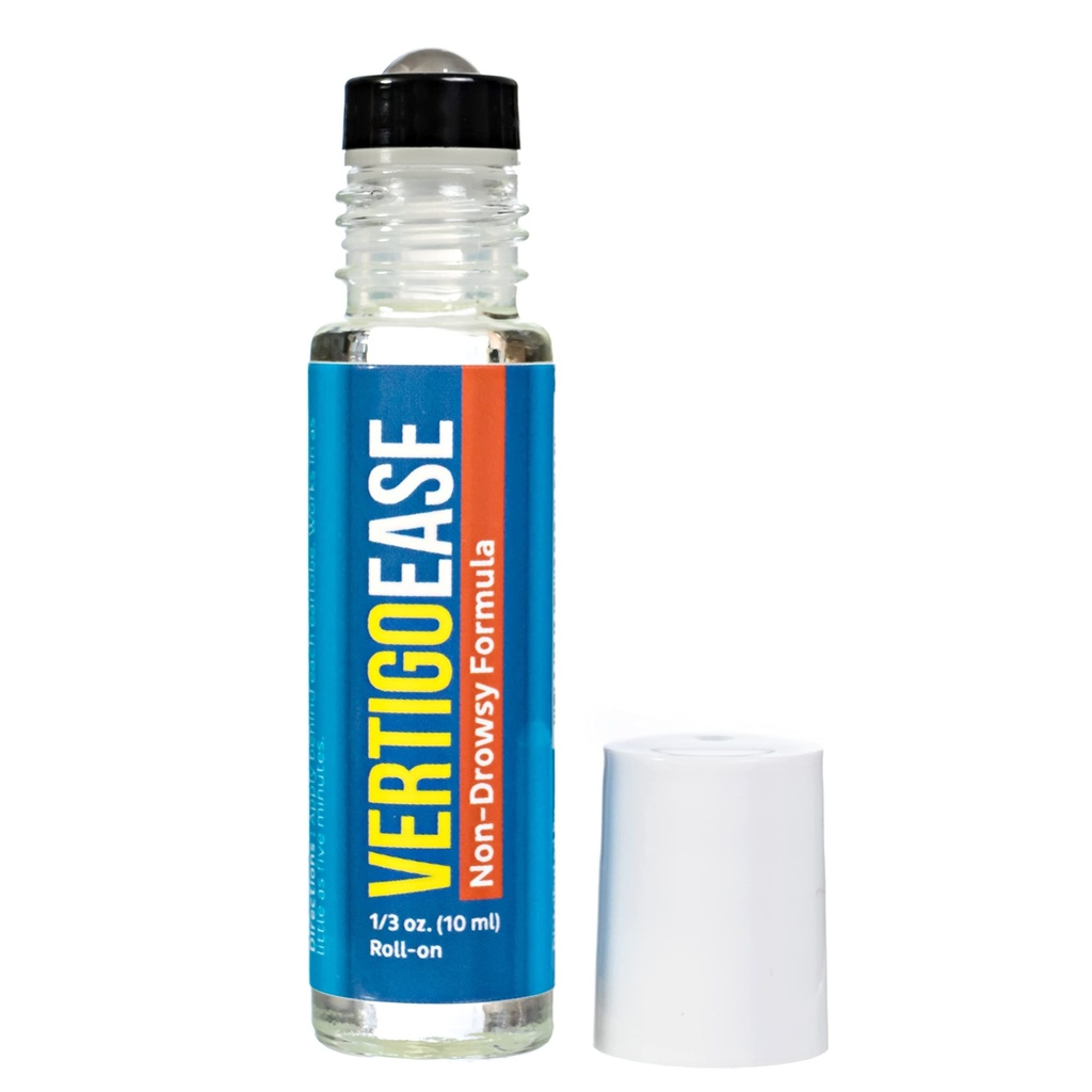 基本的なヴィゴールVertigo Ease Roll-On (10ml) - 自然&高速演技Vertigoとラベンダー、ジンジャー、フランキンセンス&エッセンシャルオイルとのDizzinessサポート - 戦闘旅行病気
