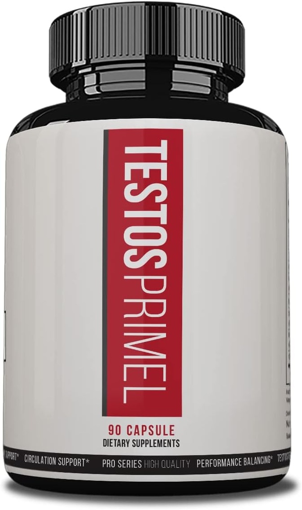 Testosプライムアドバンスドフォーミュラ、Testoプライムピル、TestoPrimeダイエットサプリメント、90野菜カプセル、1ヶ月の供給