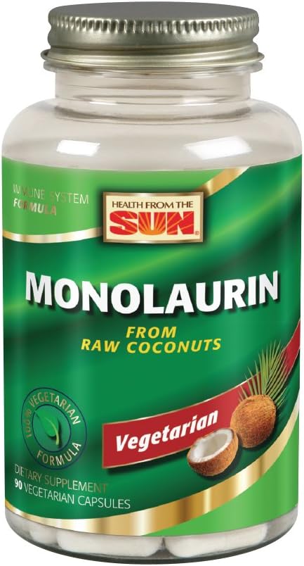 Monolaurin 990 Milligrams 90 Veg Capsules