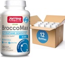 Jarrowフォーミュラ BroccoMax Sulforaphane Glucosinolate 35 MGのSulforaphaneの発電機は肝臓の健康、60日の供給までの120の野菜のカプセル、12のパックを支えます