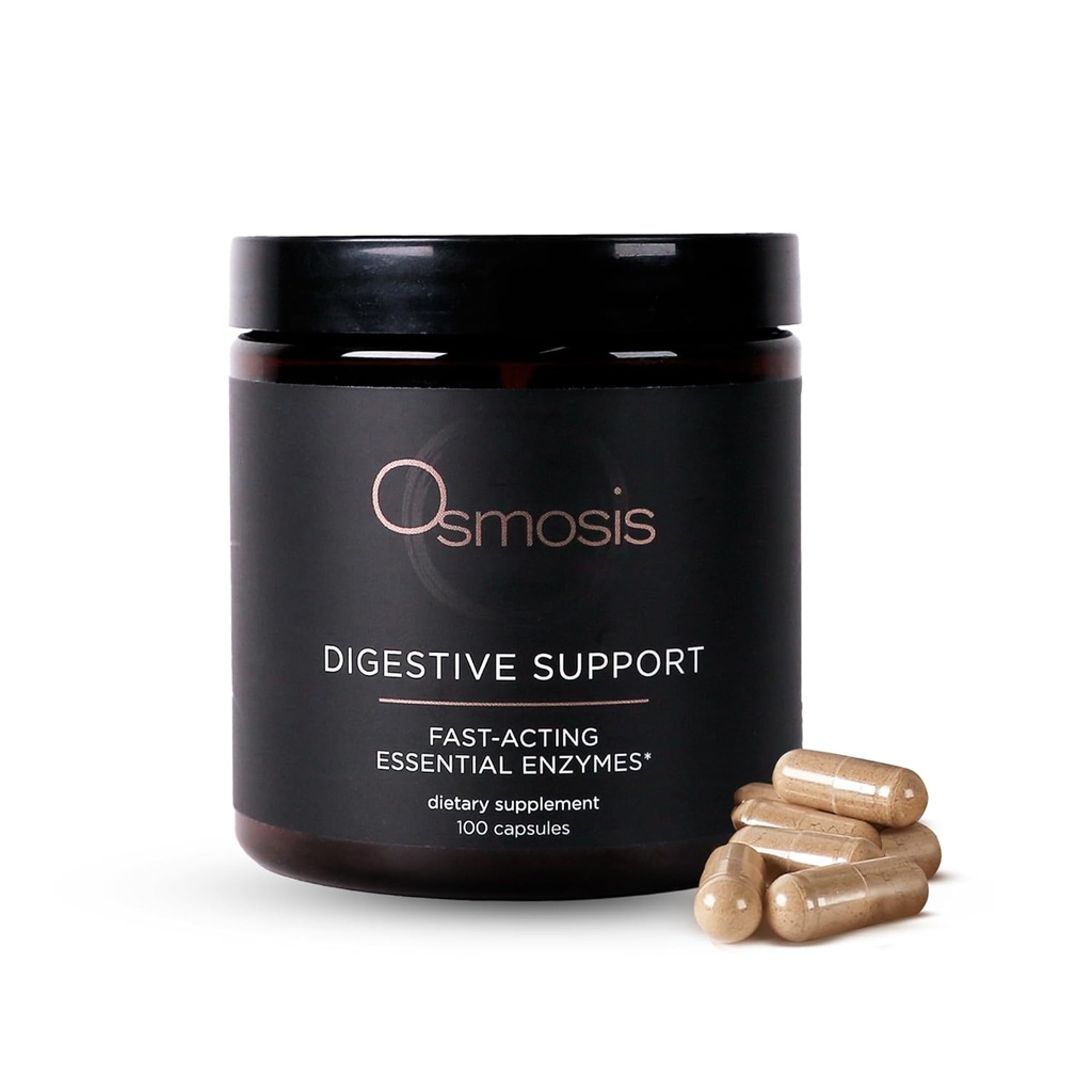 OSMOSISのスキンケアの消化器サポート酵素の補足、100の計算