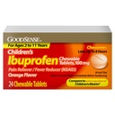 GoodSenseの子供のIbuprofenのChewableタブレット、100のmg、24の計算、痛みのRelieverおよびFeverの減力剤(NSAID)、一時的に熱く減らし、マイナー・エースおよび苦痛を取り除きます