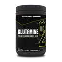 NutraBioの純粋なLグルタミンの粉、100はLグルタミンの補足、アミノ酸、純粋な等級、グルタミンナ、絶対に添加物無し、注入口または沈殿物、筋肉回復補足- (500グラム)をサービングします