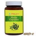 HERBAL HILLSのNeemのカプセル120のVeieのカプセルのNeemの葉のAzadirachta Indica 700のmgの粉およびカプセルのエキスのブレンド