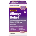 HealthCareAisleアレルギー救済 - Fexofenadine塩酸塩錠USP、180mg - 180錠 - アレルギー薬、非眠薬24時間救済