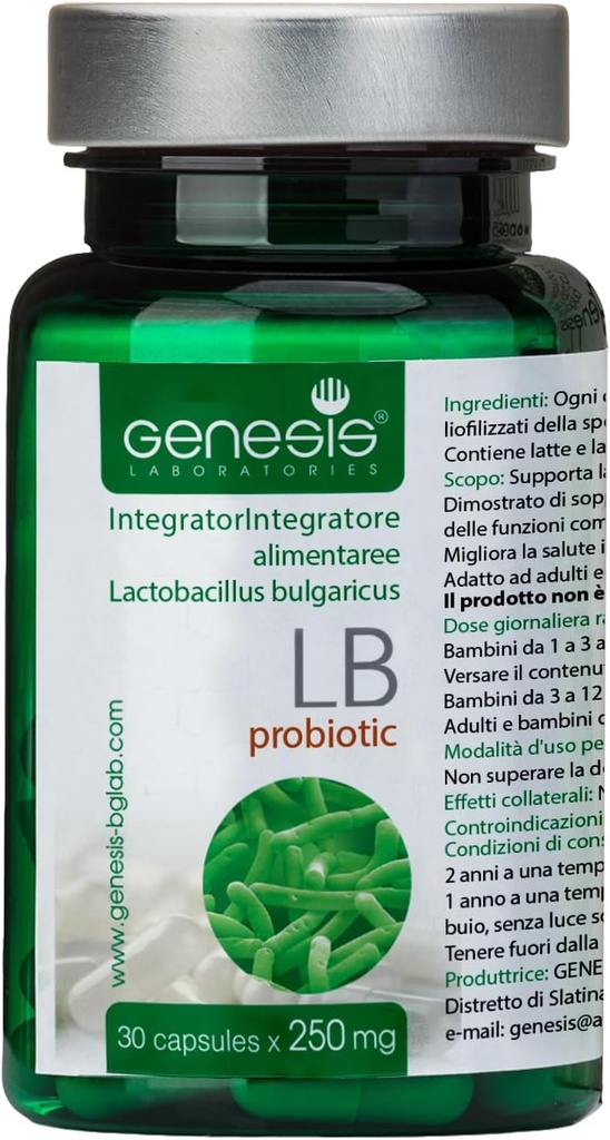 プロバイオティックLactobacillusはLactobacillus Bulgaricus 250のmg Probiotic消化管の免疫学サポート 消化器の健康の反血のための腸の健康のプロバイオティクスを補います