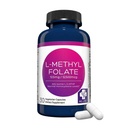 MDの生命L-Methylfolate 12.5のmgの補足-専門の等級の活動的なLのMethylfolateの補足- 30のカプセル- L-Methylfolate 12.5mg -最高の効力MTHFR W/Essentialのアミノ酸