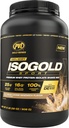 PVLゴールドシリーズ - 100%のWhey ISOGOLDスポーツ - プレミアムWheyプロテインアイソレートシェイクミックス - 2 LB - アイスクリームクッキーサンドイッチ