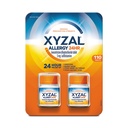 Xyzalアレルギーの丸薬、24時間アレルギー救助、元の処方強度、55カウント(パッケージ2)