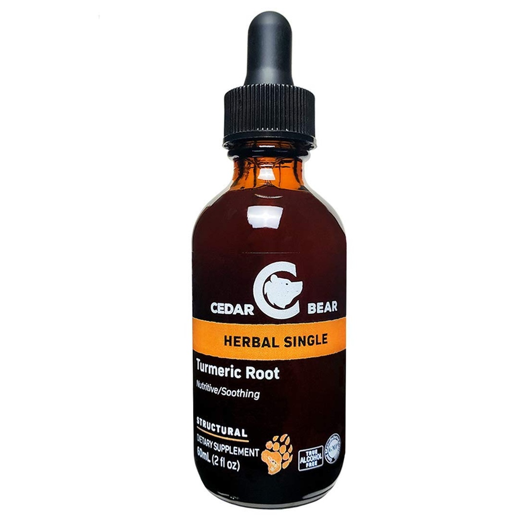 Cedarの熊のタービン根(Curcuma Longa)の健康な細胞活動を支える液体の草の補足は免疫機能2 FlのOzを刺激します