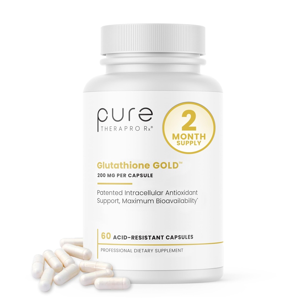 純粋なテトラプロ Rx S アセチル グルタチオン ゴールド 200mg | 2 か月の供給の酸抵抗のカプセル | グルタチオンの特許を取られたアセテートの形態 | ゼロ フィラーか流れの代理店 | 薬剤の等級、非 GMO