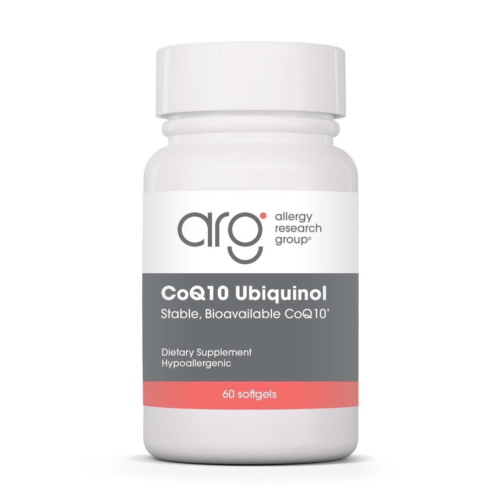 アレルギー研究グループCoQH-CF Ubiquinol 100mgの補足 - 無酸化CoQ10、サポート心血管の健康、免疫システムサポート、安定した、Bioavailable、Softgels - 60の計算