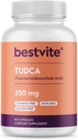BESTVITE TUDCA 250mg(60カプセル)(Tauroursodeoxycholic酸) - Stearatesなし - グルテンフリー - 非GMO