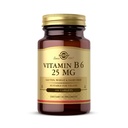 ソルガービタミンB6 25 mg、100錠 - エネルギー代謝、心臓の健康とヘルシーな神経系をサポート - Bコンプレックスサプリメント - 完全菜食主義者、グルテンフリー、乳製品無料、コーシャ - 100サービング